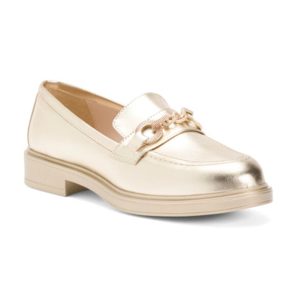 NILA & NILA Made In Italy Platinum Loafers